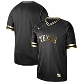 Rangers Blank Black Gold Nike Cooperstown Collection Legend V Neck Jersey Dzhi,baseball caps,new era cap wholesale,wholesale hats